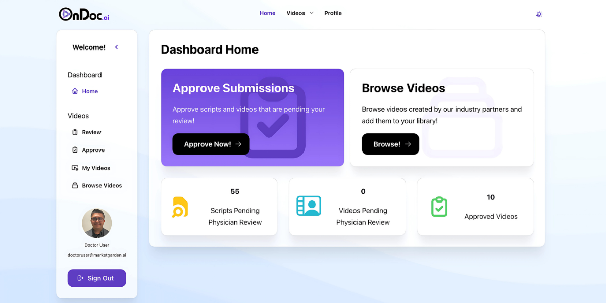 OnDoc.ai Patient Education Platform